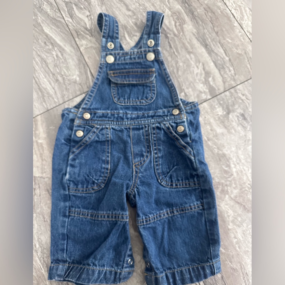 Vintage New Beginnings 0/3 mos overalls 100% cotton